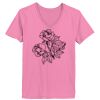 Ladies ComfortSoft ® V Neck Tee Thumbnail