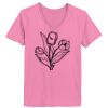 Ladies ComfortSoft ® V Neck Tee Thumbnail