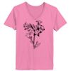 Ladies ComfortSoft ® V Neck Tee Thumbnail