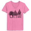 Ladies ComfortSoft ® V Neck Tee Thumbnail