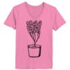 Ladies ComfortSoft ® V Neck Tee Thumbnail