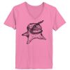 Ladies ComfortSoft ® V Neck Tee Thumbnail