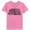 Ladies ComfortSoft ® V Neck Tee Thumbnail