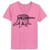 Ladies ComfortSoft ® V Neck Tee Thumbnail