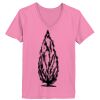 Ladies ComfortSoft ® V Neck Tee Thumbnail