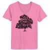 Ladies ComfortSoft ® V Neck Tee Thumbnail