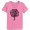 Ladies ComfortSoft ® V Neck Tee Thumbnail