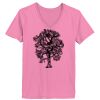 Ladies ComfortSoft ® V Neck Tee Thumbnail