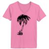 Ladies ComfortSoft ® V Neck Tee Thumbnail