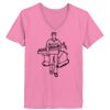 Ladies ComfortSoft ® V Neck Tee Thumbnail