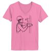 Ladies ComfortSoft ® V Neck Tee Thumbnail