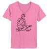 Ladies ComfortSoft ® V Neck Tee Thumbnail