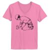 Ladies ComfortSoft ® V Neck Tee Thumbnail