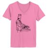 Ladies ComfortSoft ® V Neck Tee Thumbnail