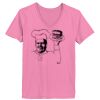 Ladies ComfortSoft ® V Neck Tee Thumbnail