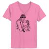 Ladies ComfortSoft ® V Neck Tee Thumbnail