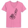 Ladies ComfortSoft ® V Neck Tee Thumbnail