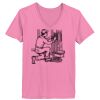 Ladies ComfortSoft ® V Neck Tee Thumbnail