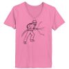 Ladies ComfortSoft ® V Neck Tee Thumbnail