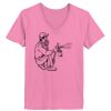 Ladies ComfortSoft ® V Neck Tee Thumbnail