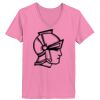 Ladies ComfortSoft ® V Neck Tee Thumbnail