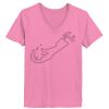 Ladies ComfortSoft ® V Neck Tee Thumbnail