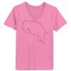 Ladies ComfortSoft ® V Neck Tee Thumbnail