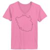 Ladies ComfortSoft ® V Neck Tee Thumbnail