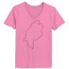 Ladies ComfortSoft ® V Neck Tee Thumbnail