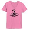 Ladies ComfortSoft ® V Neck Tee Thumbnail