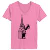 Ladies ComfortSoft ® V Neck Tee Thumbnail