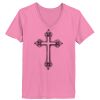 Ladies ComfortSoft ® V Neck Tee Thumbnail