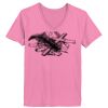 Ladies ComfortSoft ® V Neck Tee Thumbnail