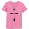 Ladies ComfortSoft ® V Neck Tee Thumbnail