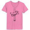 Ladies ComfortSoft ® V Neck Tee Thumbnail