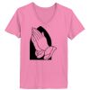 Ladies ComfortSoft ® V Neck Tee Thumbnail