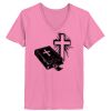 Ladies ComfortSoft ® V Neck Tee Thumbnail