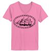 Ladies ComfortSoft ® V Neck Tee Thumbnail