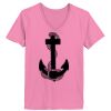 Ladies ComfortSoft ® V Neck Tee Thumbnail