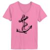 Ladies ComfortSoft ® V Neck Tee Thumbnail