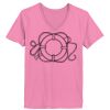 Ladies ComfortSoft ® V Neck Tee Thumbnail