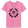 Ladies ComfortSoft ® V Neck Tee Thumbnail