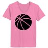 Ladies ComfortSoft ® V Neck Tee Thumbnail