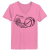 Ladies ComfortSoft ® V Neck Tee Thumbnail