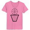 Ladies ComfortSoft ® V Neck Tee Thumbnail