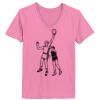 Ladies ComfortSoft ® V Neck Tee Thumbnail