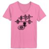 Ladies ComfortSoft ® V Neck Tee Thumbnail