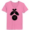 Ladies ComfortSoft ® V Neck Tee Thumbnail