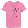 Ladies ComfortSoft ® V Neck Tee Thumbnail