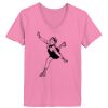 Ladies ComfortSoft ® V Neck Tee Thumbnail